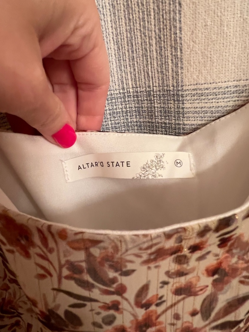 Altar'd State Midi Dress - Picture 2 of 2